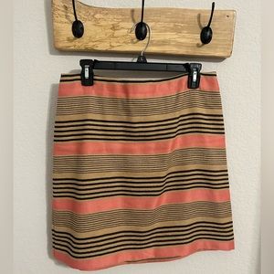 Loft high waisted mini skirt size 10